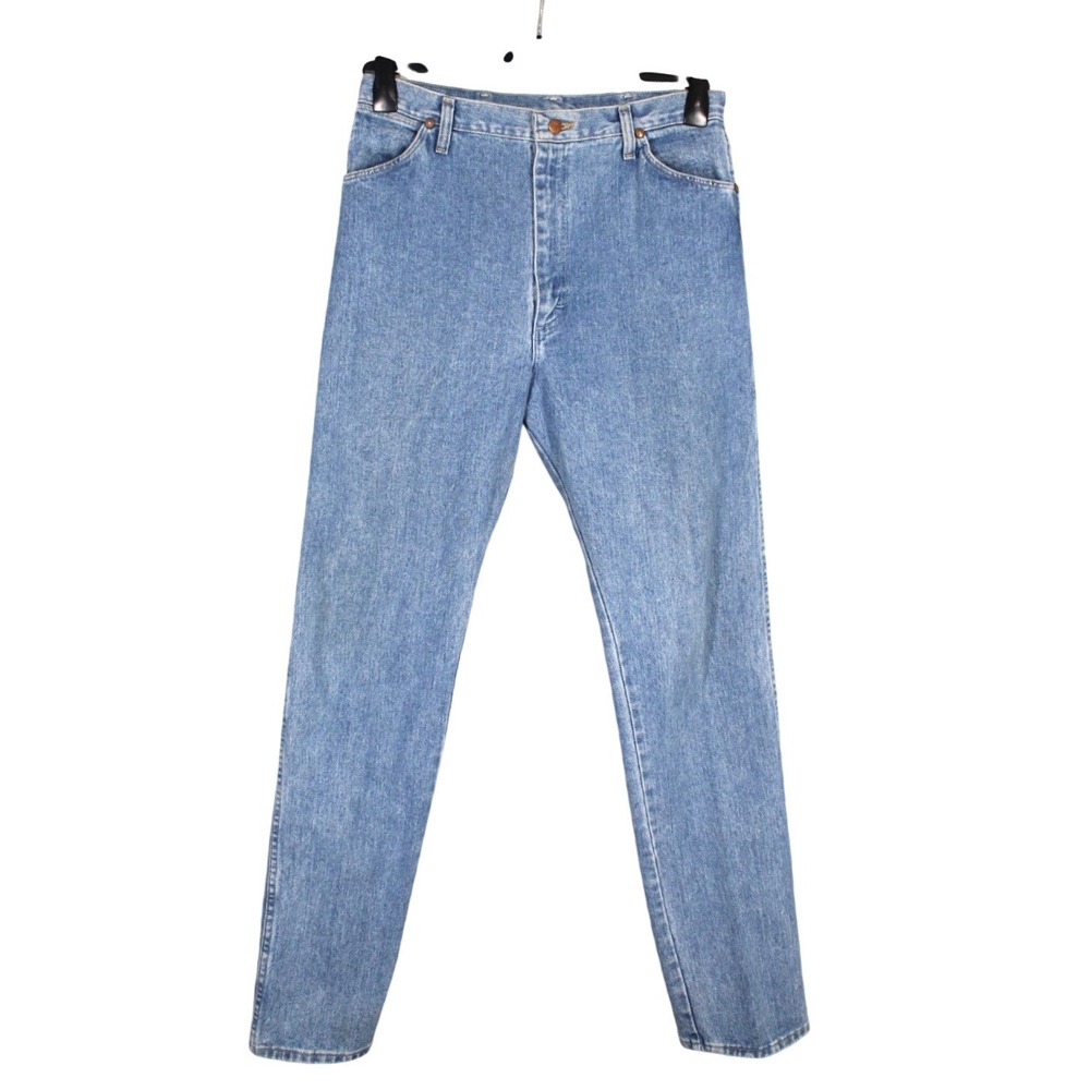 WRANGLER Women's 14MWZAW Blue Denim ACID WASH Bootcut SLIM FIT Jeans 15, 30x34